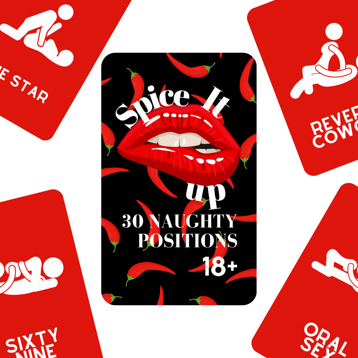 Spice It Up 30 Sex Positions Adult Card Game