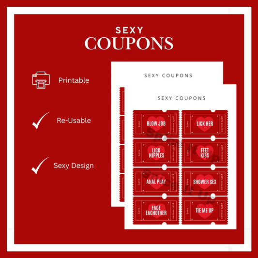 16 sexy coupons (digital Download)