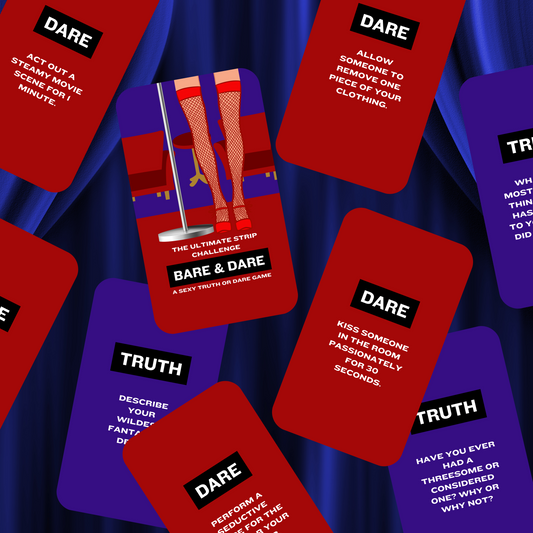 Bare And Dare Card Game - A Sexy Truth Or Dare Game